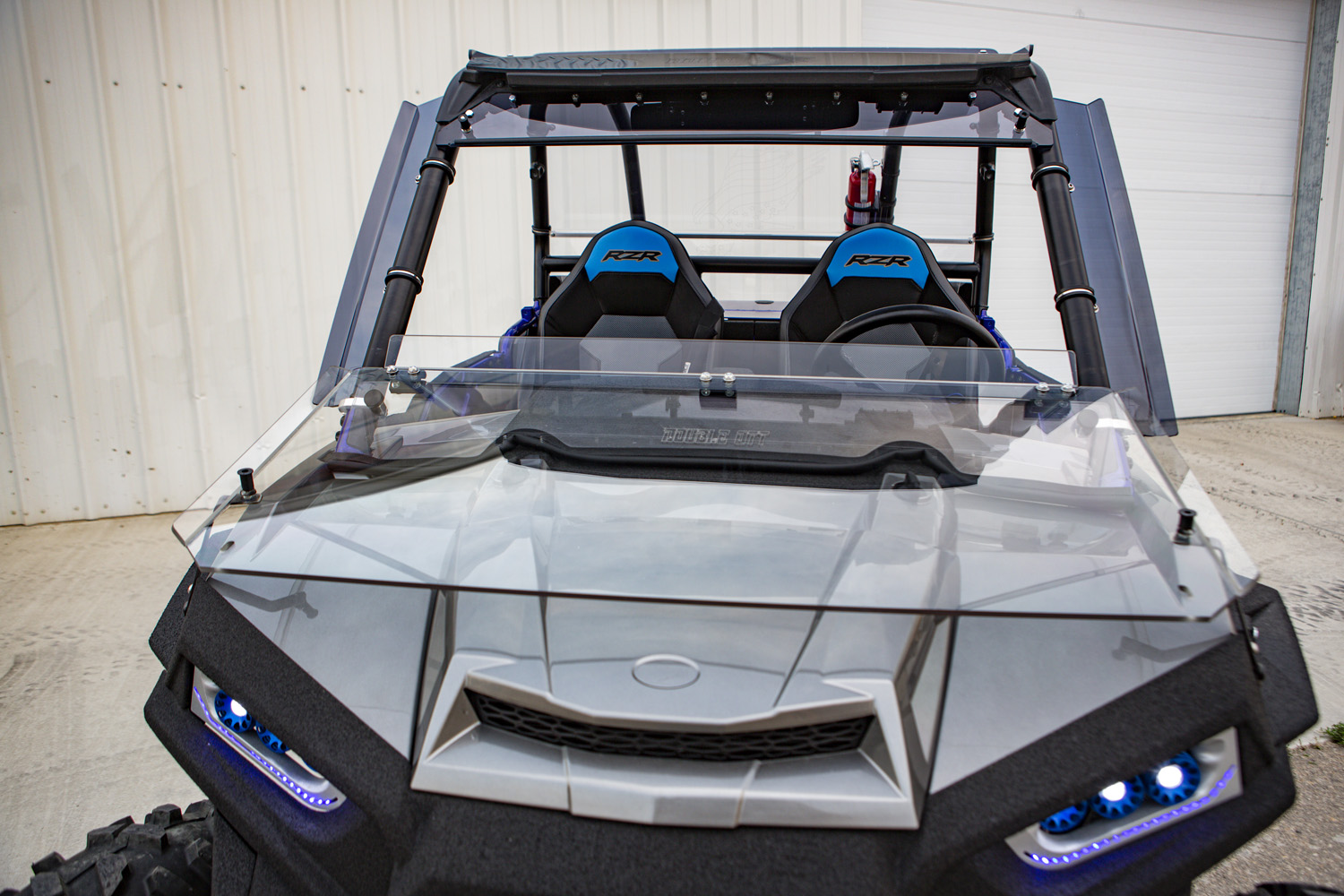 Fold Down Windshield Double OTT UTV Accessories