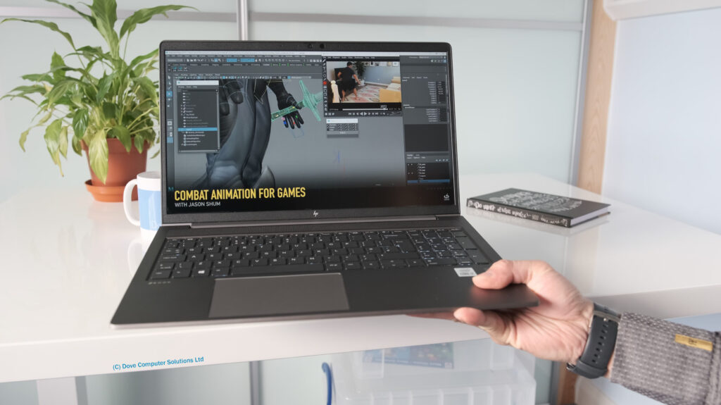 HP ZBook Power G7 Mobile Workstation Review Dove