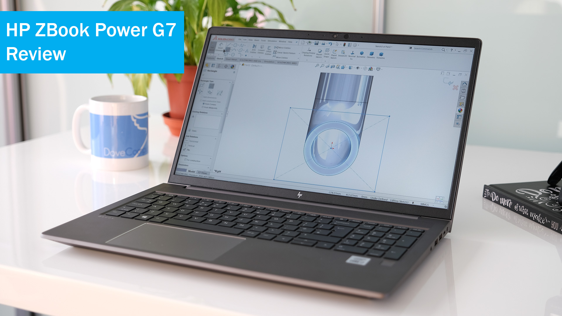 HP ZBook Power G7 Mobile Workstation Review Dove