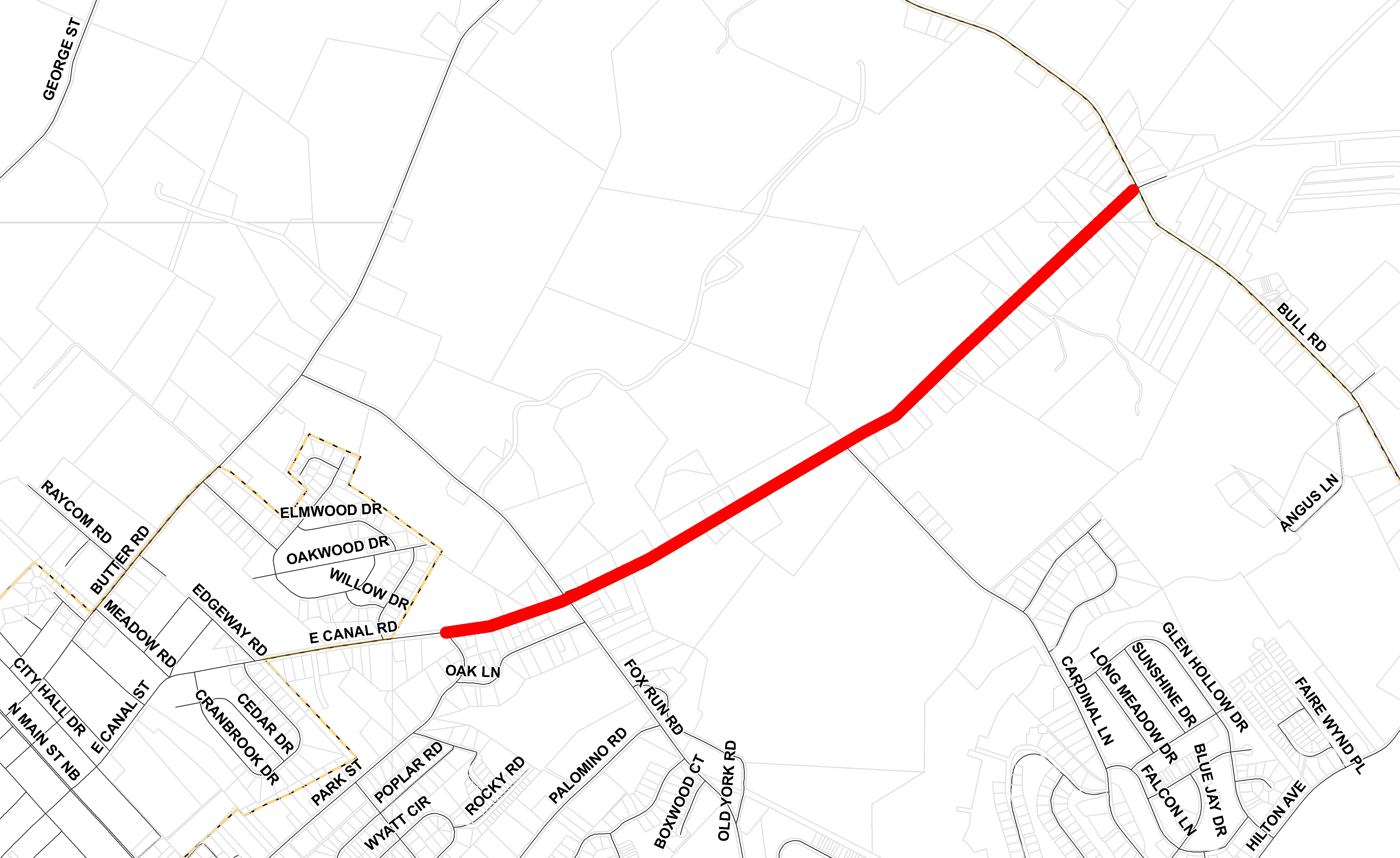 canalrddelays DOVER TOWNSHIP