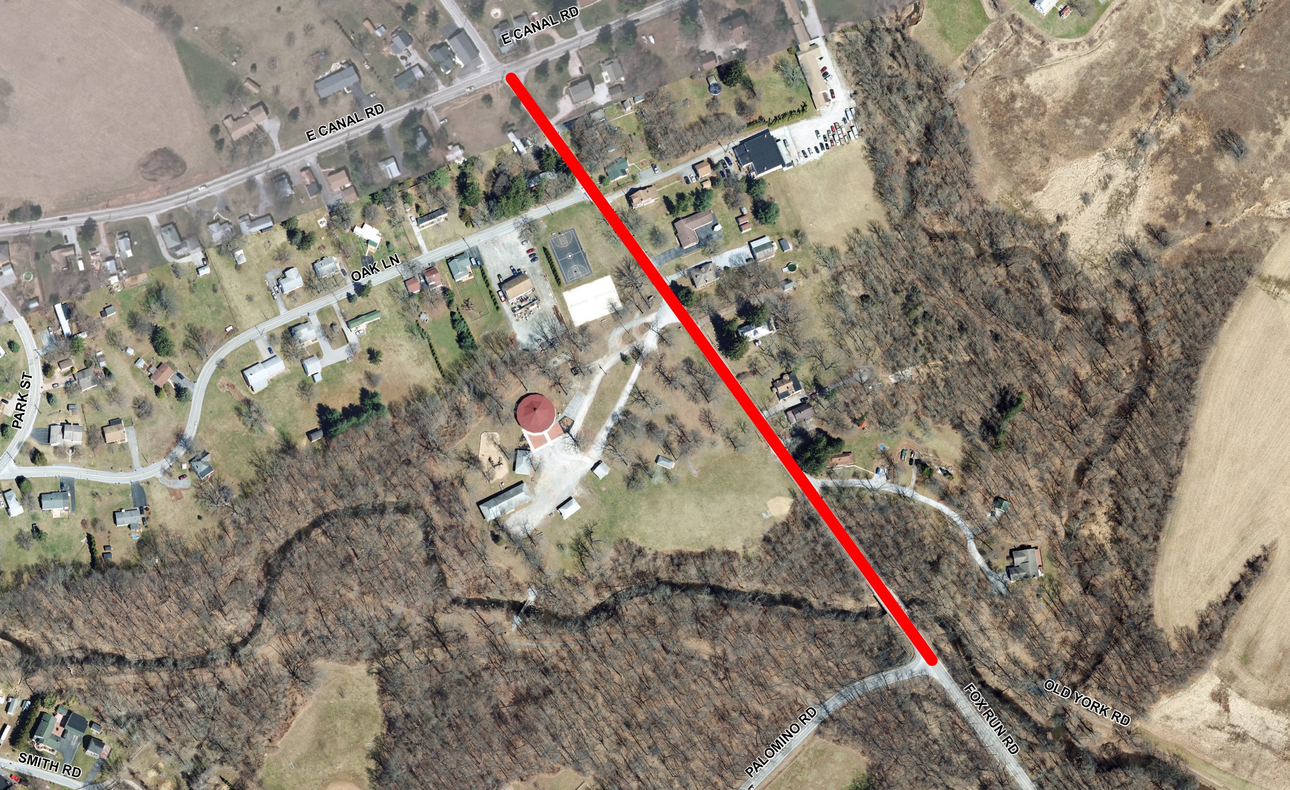 foxrunrdclosure DOVER TOWNSHIP