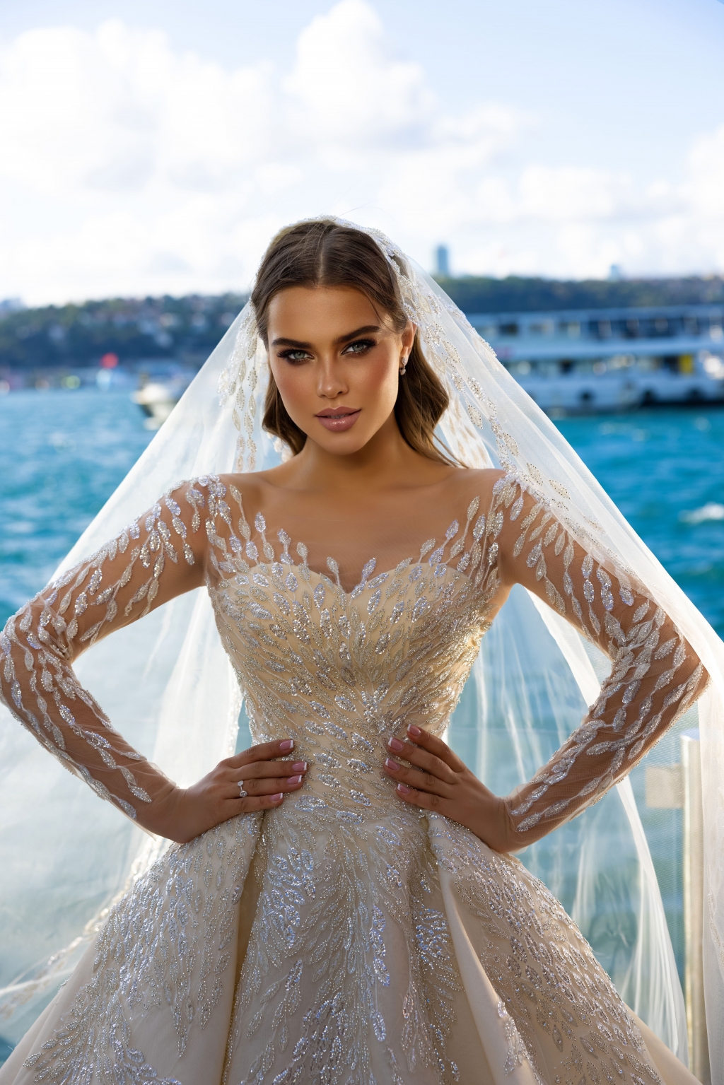 January wedding dress Dovita