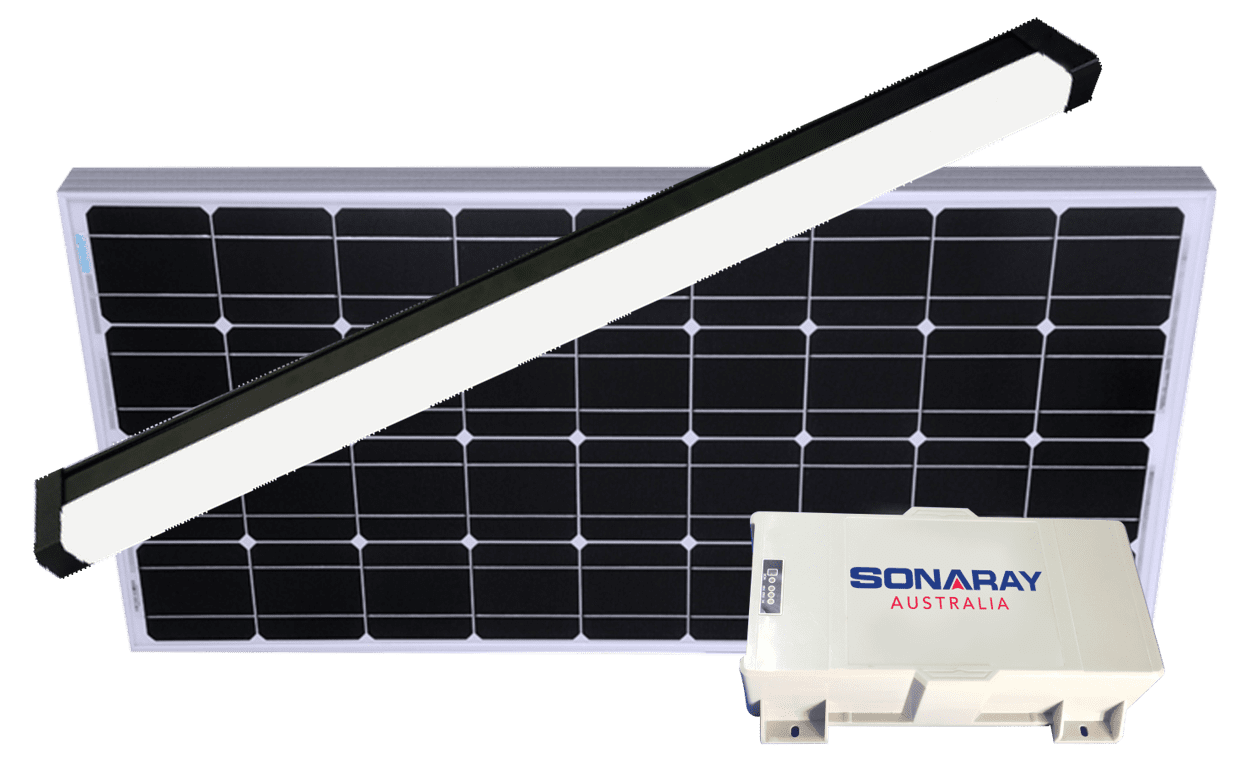 Solar Off Grid LED Stable Lighting Kit DoWell Equine