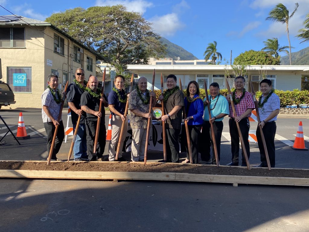 County Breaks Ground on Wailuku Town Improvements Project Dowling Co