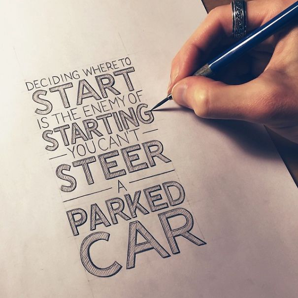 14 Wonderful Hand Lettered Quotes that will inspire You