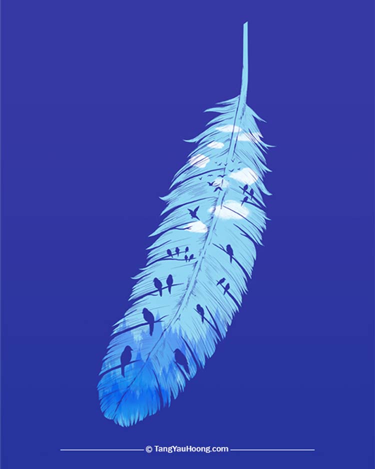 35 Examples of Negative Space in Art