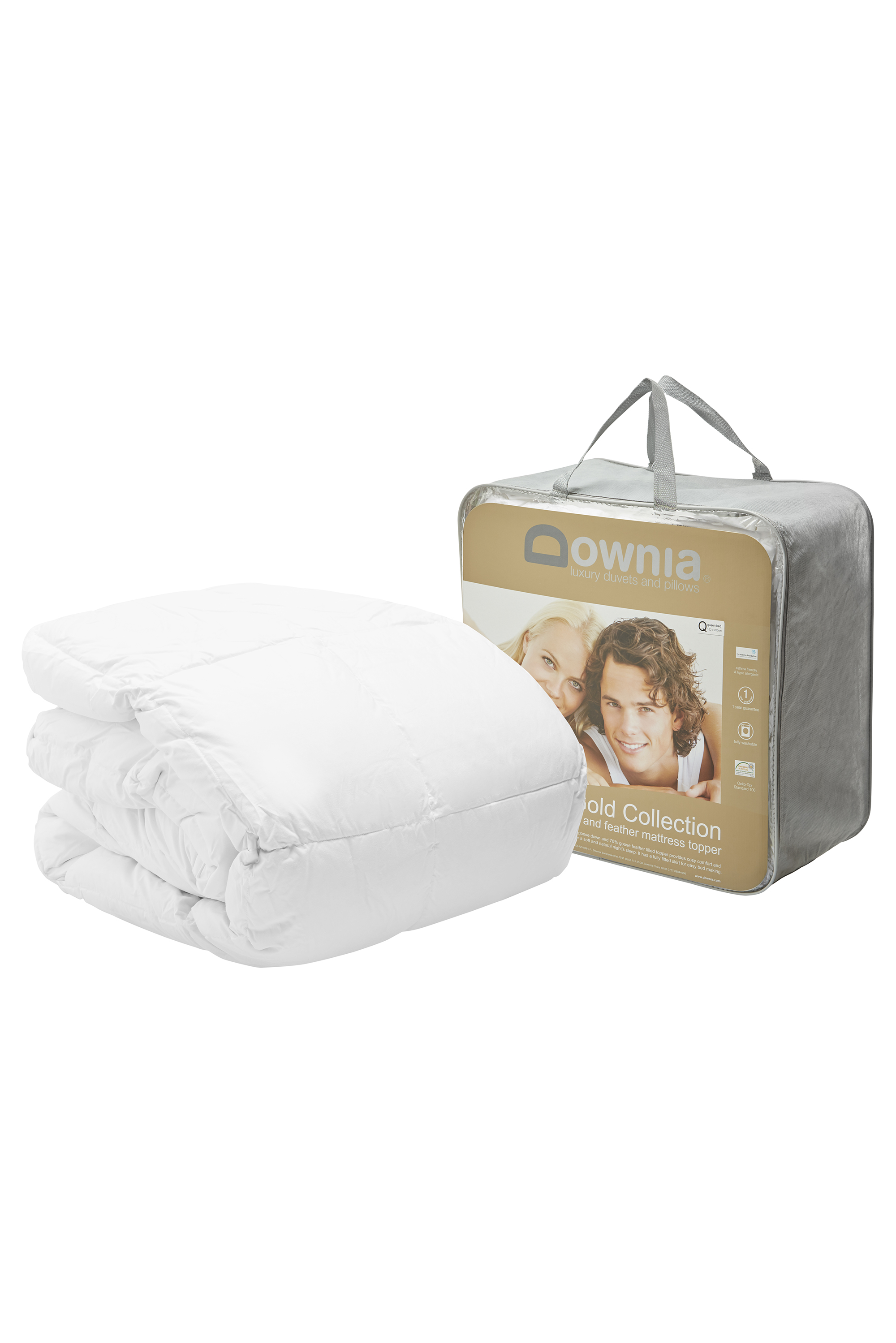 GOLD COLLECTION Down & Feather Mattress Topper Downia