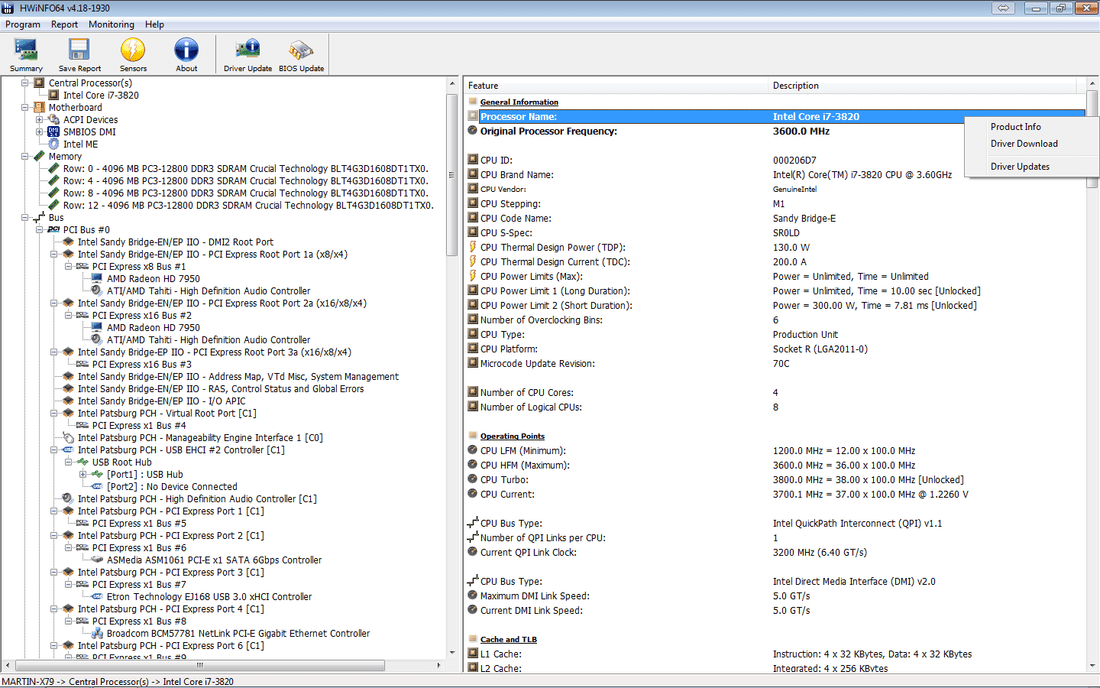 HWiNFO64 Überwachung