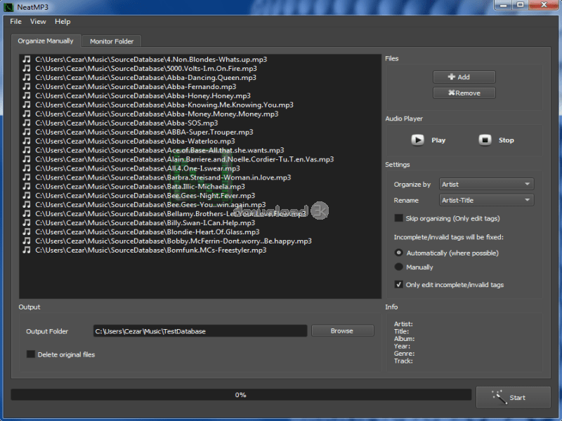 Download setup.exe Free NeatMP3 3.0.0 install file