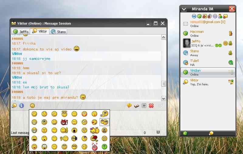 Aplikasi Chat Gratis untuk PC Miranda IM
