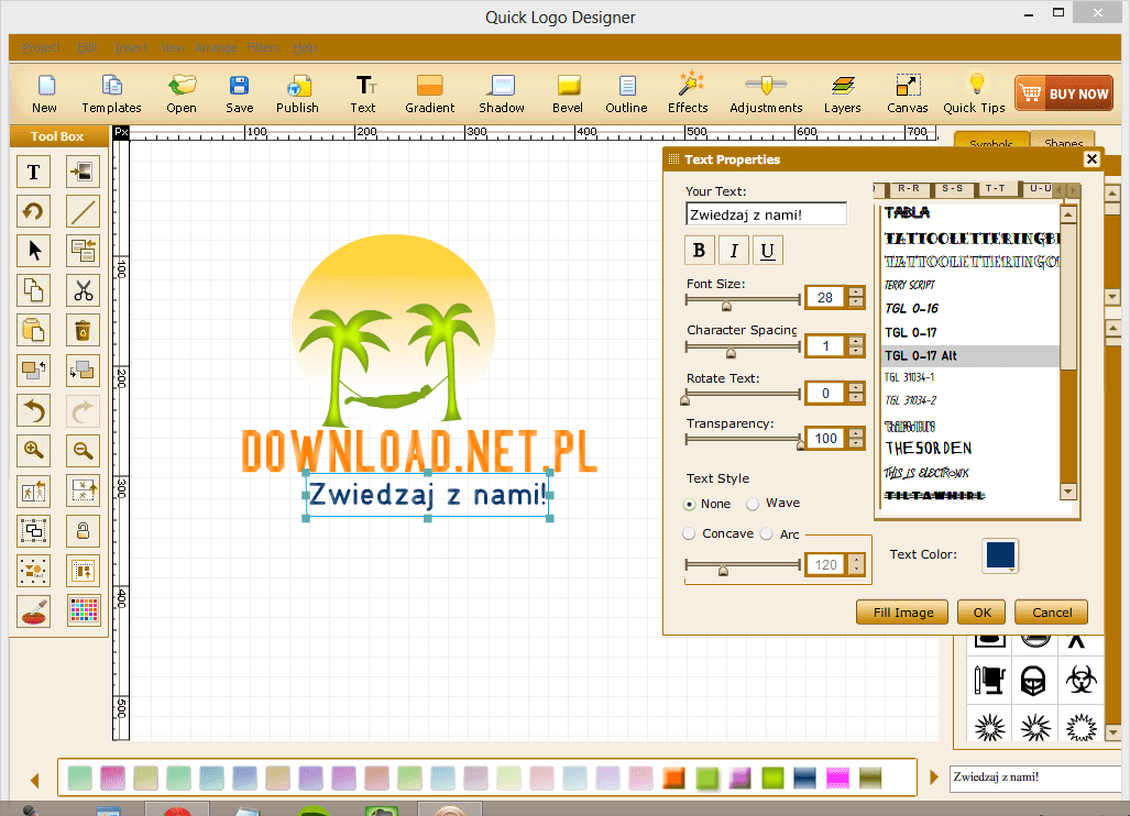 Quick Logo Designer Descargar Otros programas gráficos
