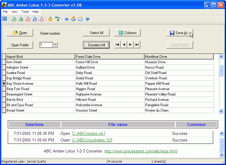 ABC Amber Lotus 123 Converter 3.12 Graphics Conversion