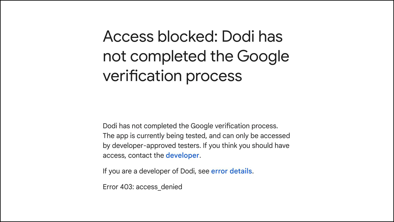 How to Fix Error 403 Access_Denied When Installing ThirdParty Apps on