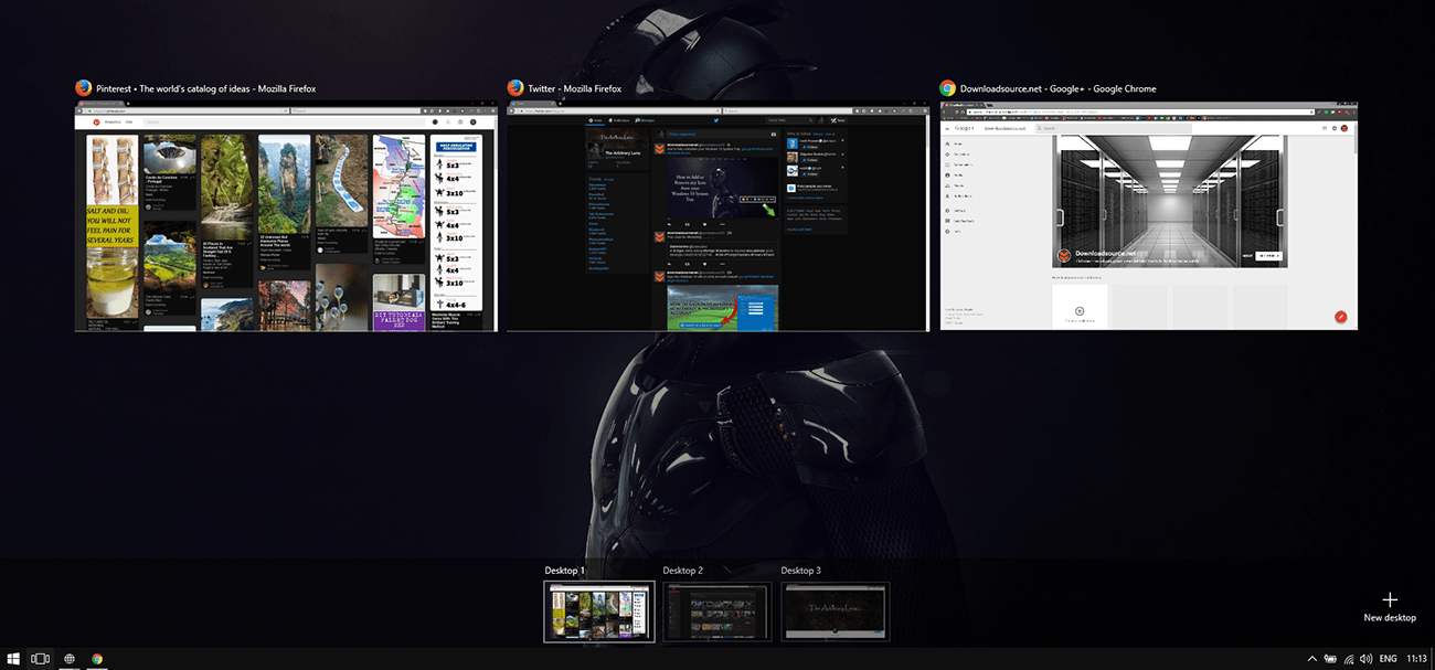 How to Use Virtual Desktops on Windows 10.