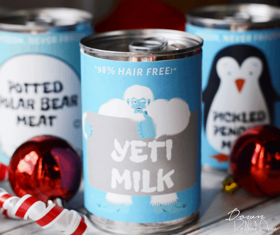 Gag Gift Can Labels Free Printable Christmas Joke Can Labels