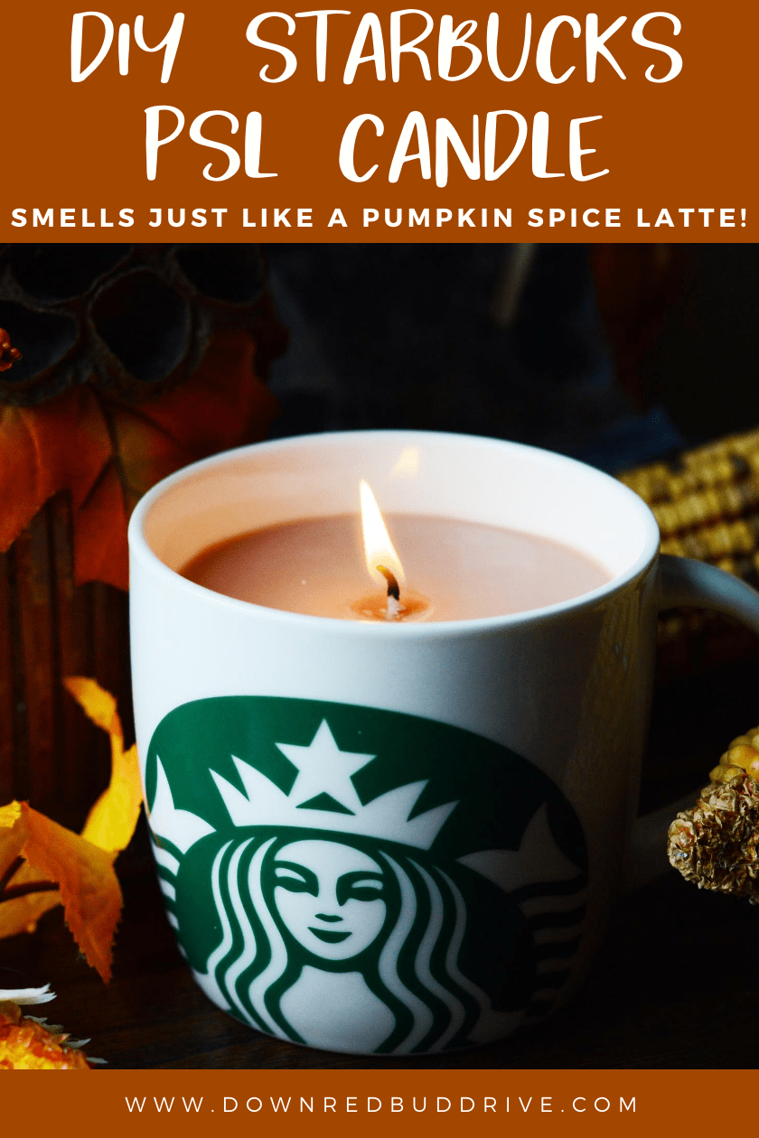 Pumpkin Spice Latte Candle DIY Easy to follow tutorial!