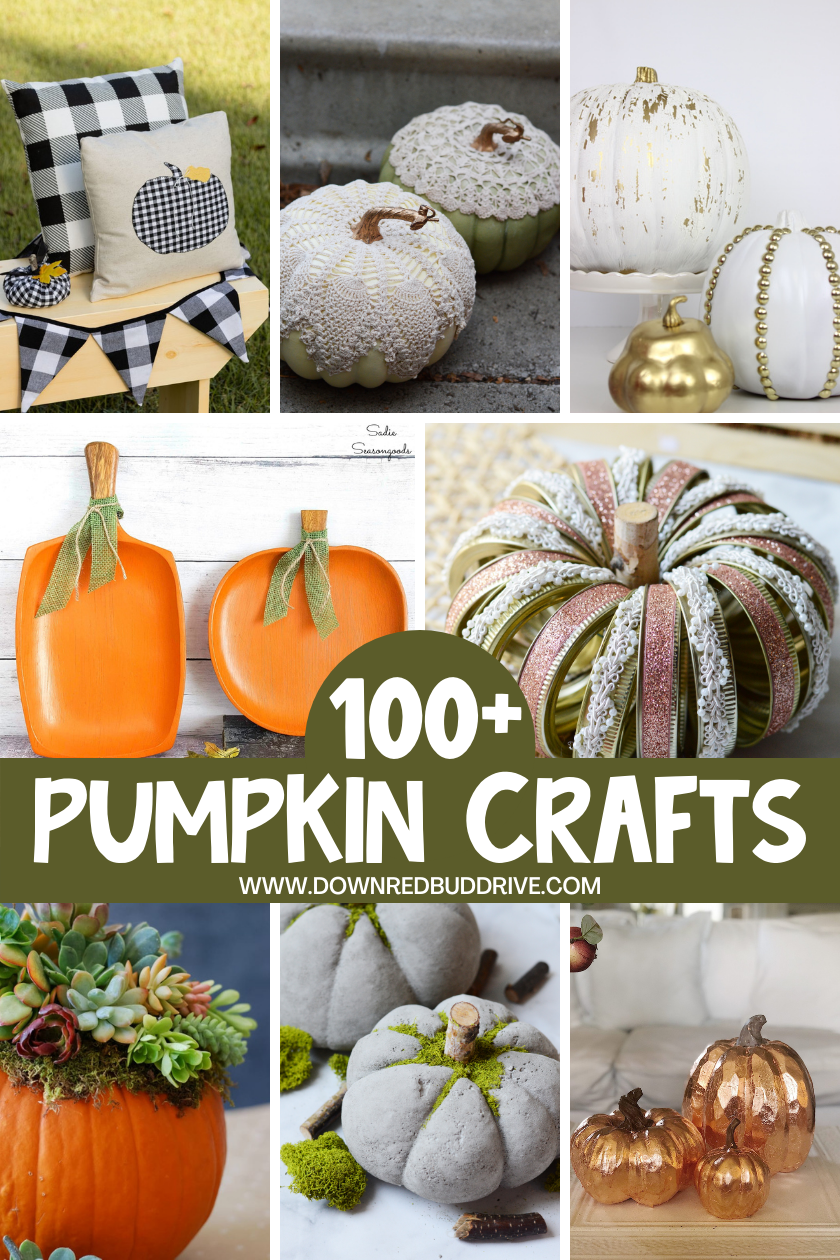 100+ Pumpkin Crafts for Adults Easy DIY Fall Home Decor Ideas!