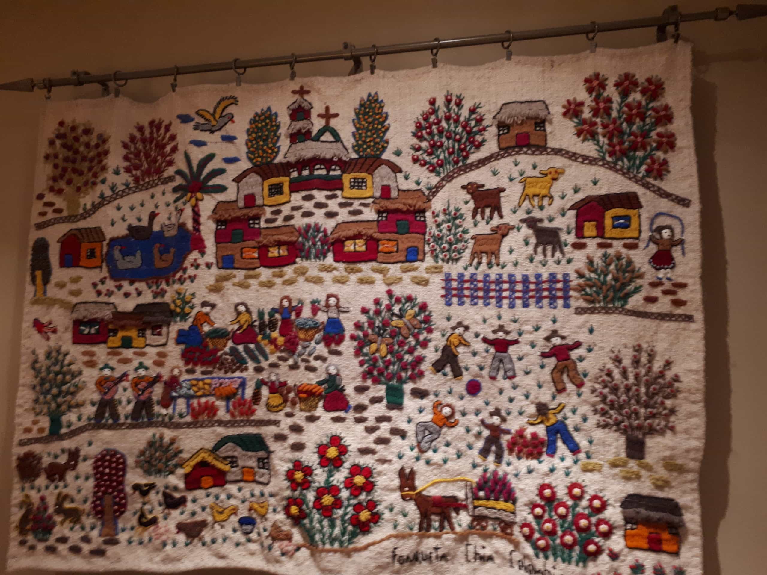 Best Souvenirs to buy in Colombia - wool tapestries 