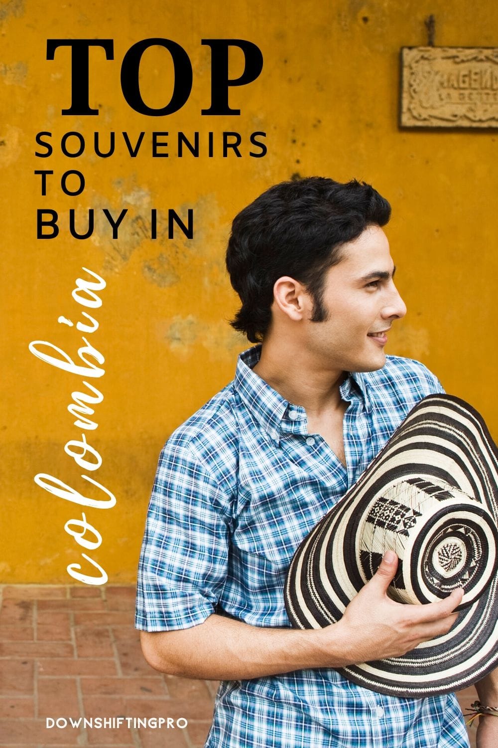 Best Souvenirs to buy in Colombia - products in leather, arrow cane, fabric, wood and resin.