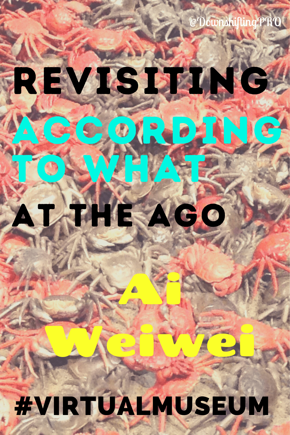 Ai Weiwei Revisiting According to What exhibit at the AGO in 2013 @DownshiftingPRO