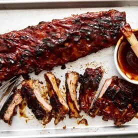 Baby back ribs recipe.