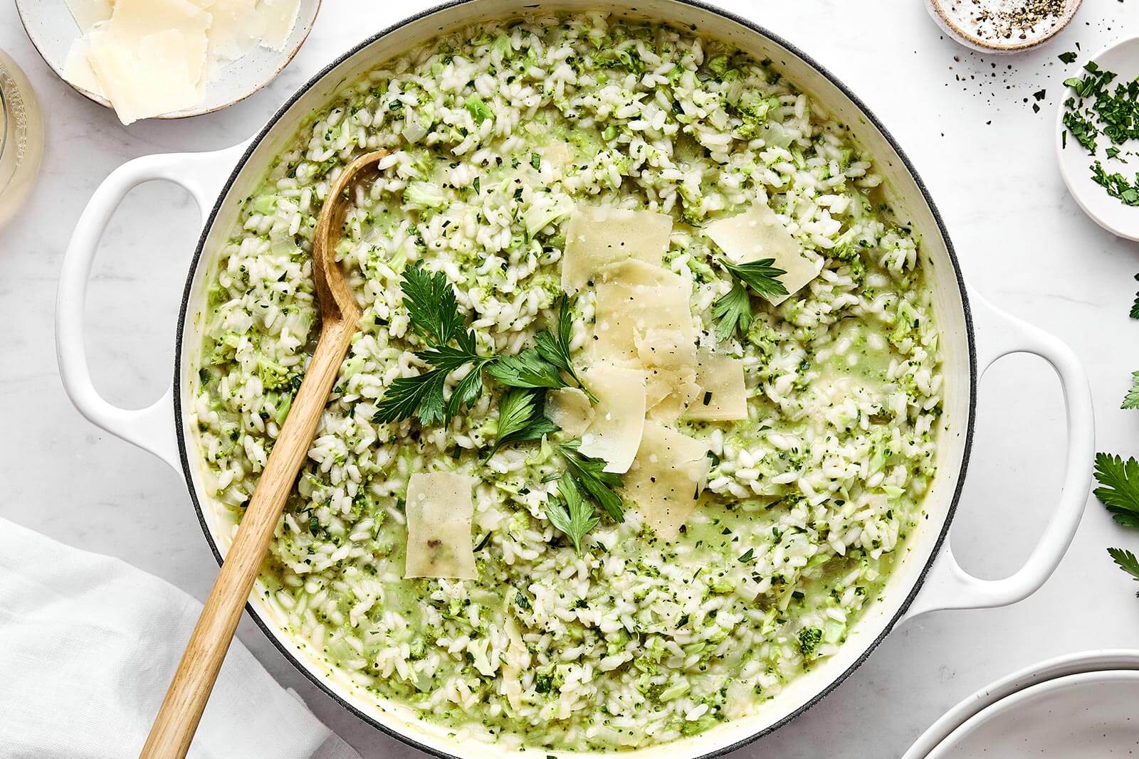 Broccoli Parmesan Risotto