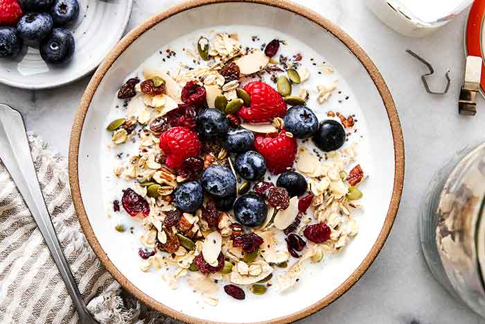 How to make muesli.