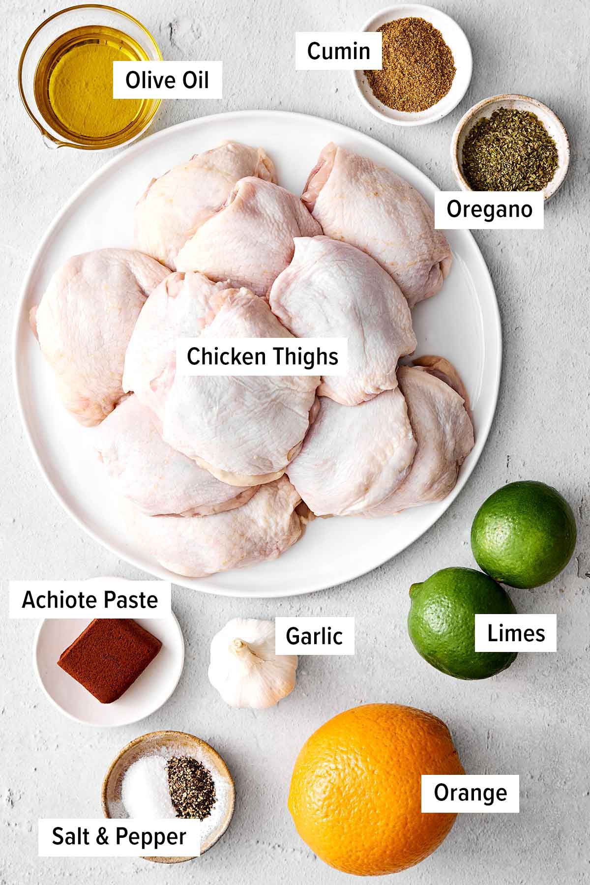 With a bold citrus marinade and smoky char, this grilled pollo asado (chicken) is the best grilling recipe for Mexican dinner nights! Pollo asado ingredients.