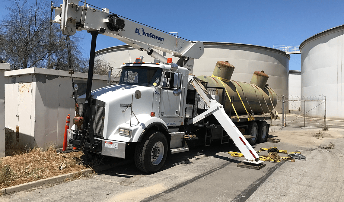 Long Beach Water Department Groundwater Treatment Plant Tank