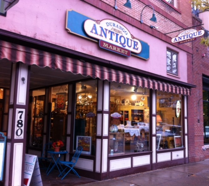Durango Antique Market in Downtown Durango