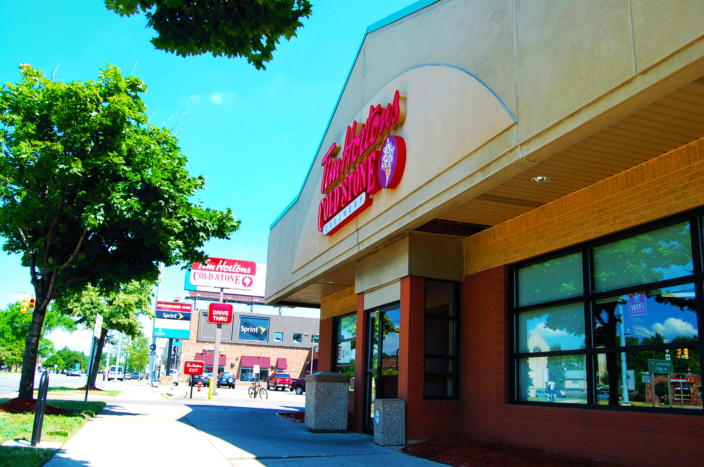 Tim Hortons & Coldstone Creamery Downtown Ferndale