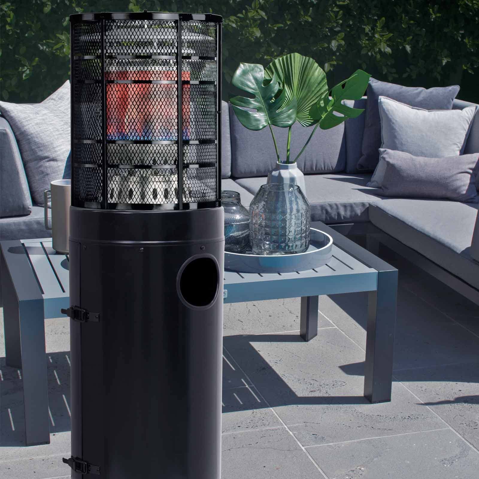 Gasmate Stellar Deluxe Area Heater Black