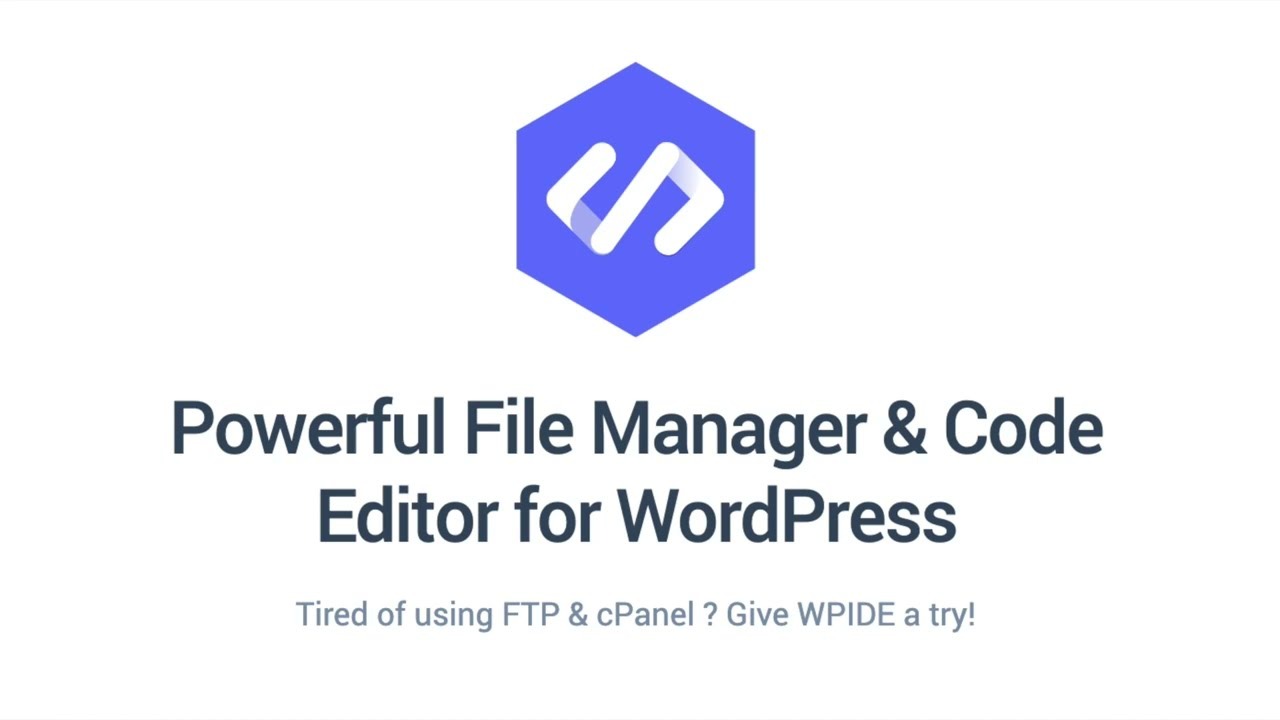 v3.4.9 WPIDE File Manager Code Editor Premium Download Your Script