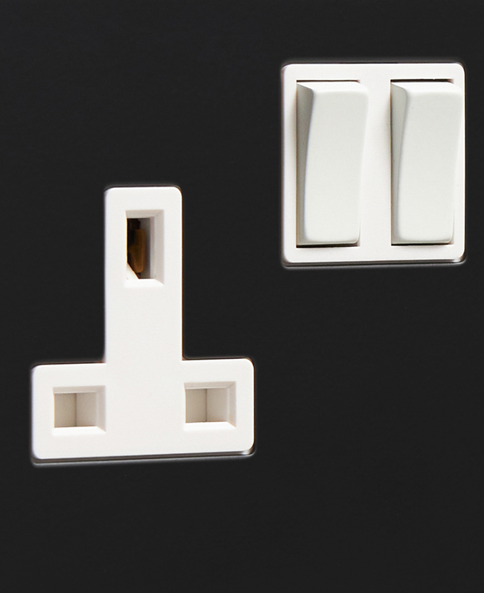 Black Double Socket Dowsing & Reynolds