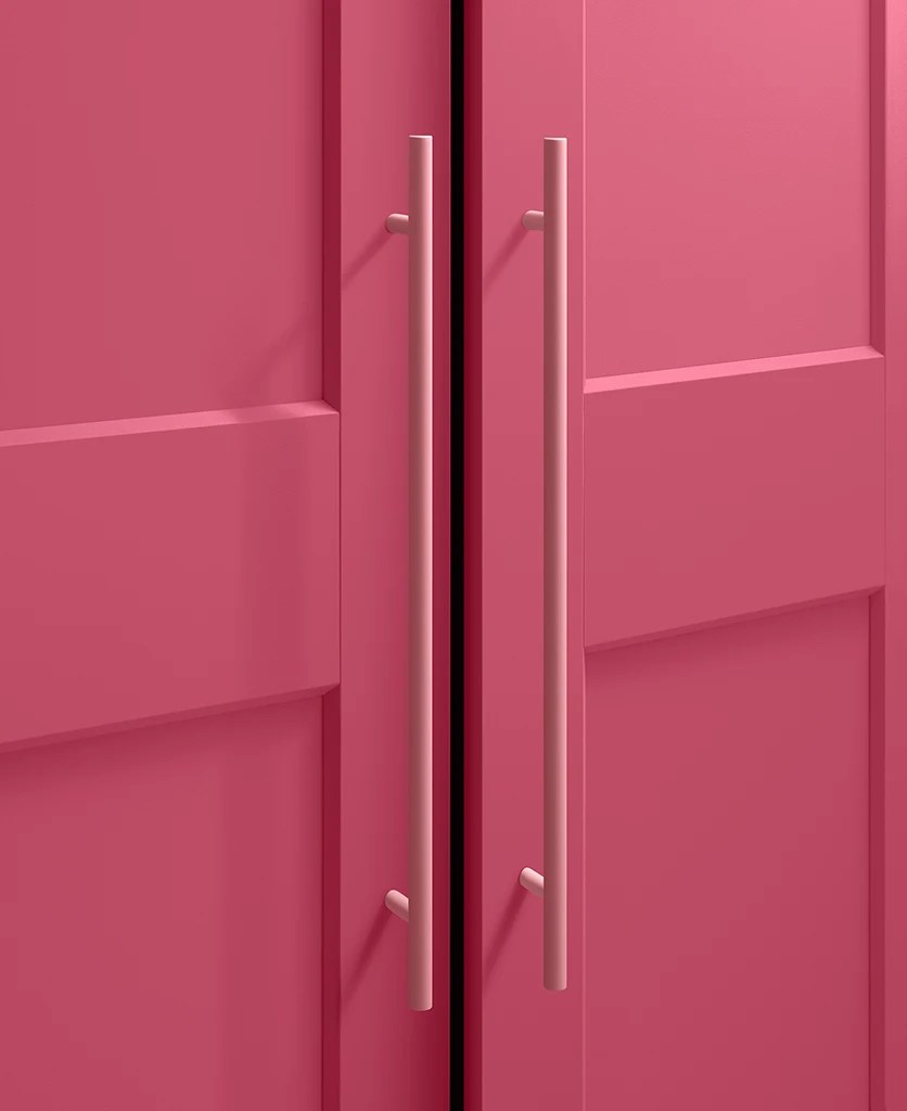 Miami Pink Empire Wardrobe Handle Dowsing & Reynolds
