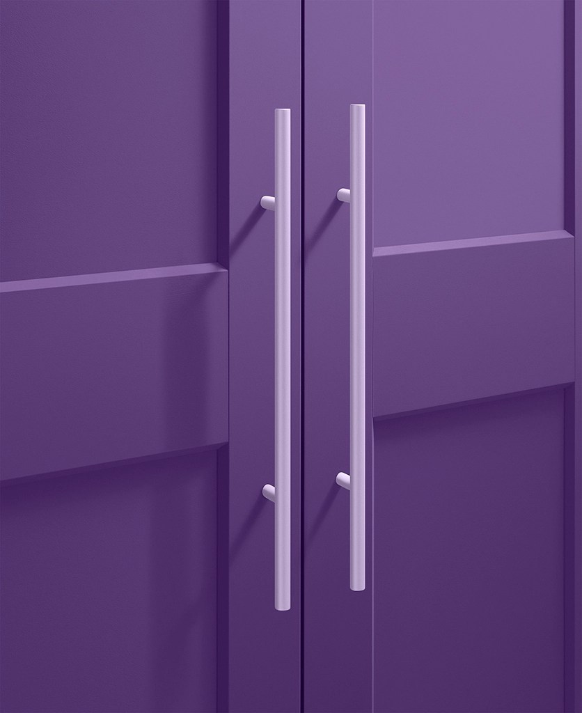 Lavender Empire Wardrobe Handle Dowsing & Reynolds