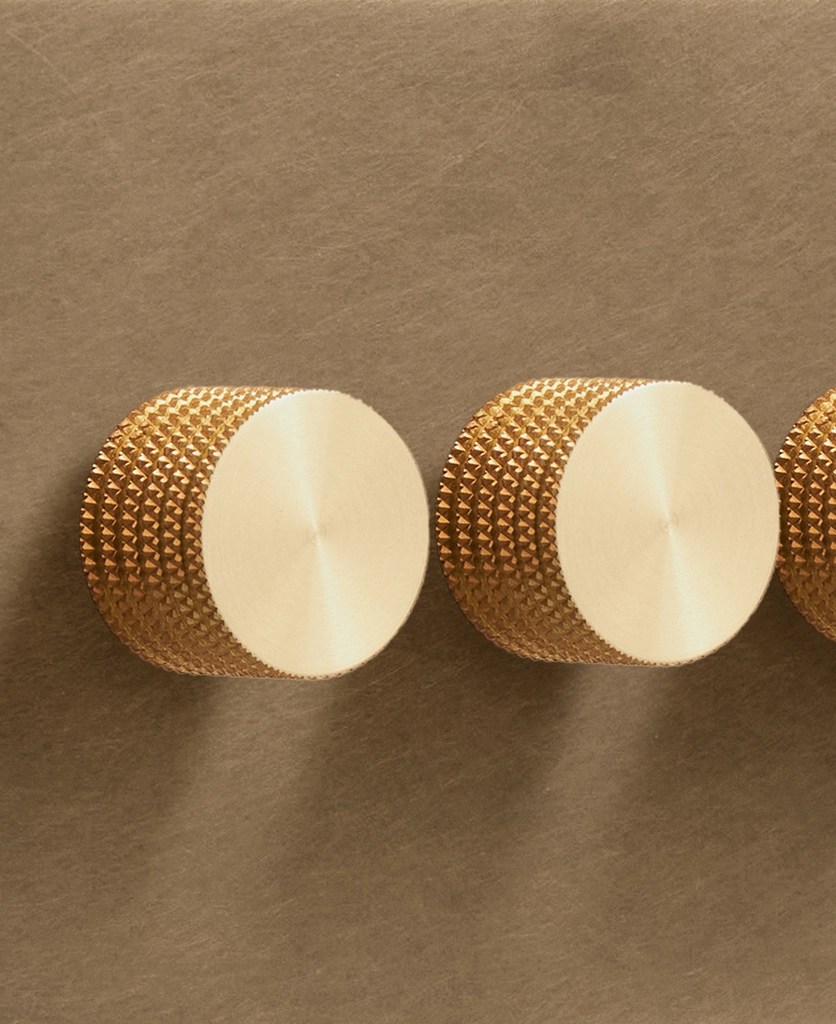 Antique Brass Triple Dimmer Switch Dowsing & Reynolds