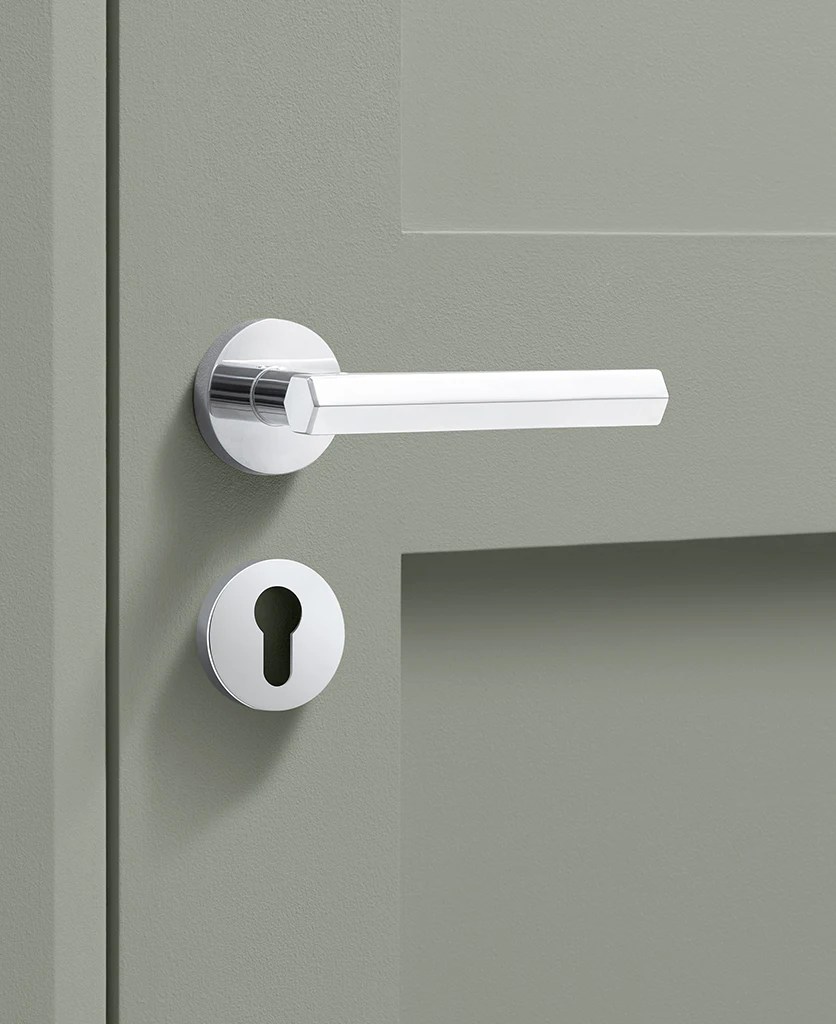 Chrome Matisse Internal Door Handle Dowsing & Reynolds
