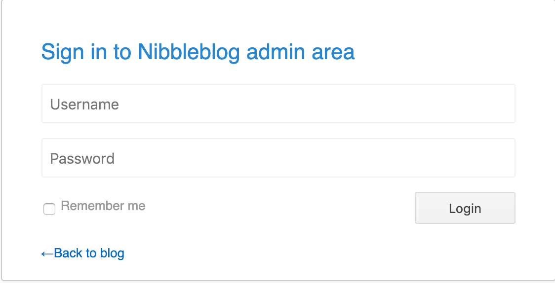 Hack the Box Nibbles Walkthrough First HtB!