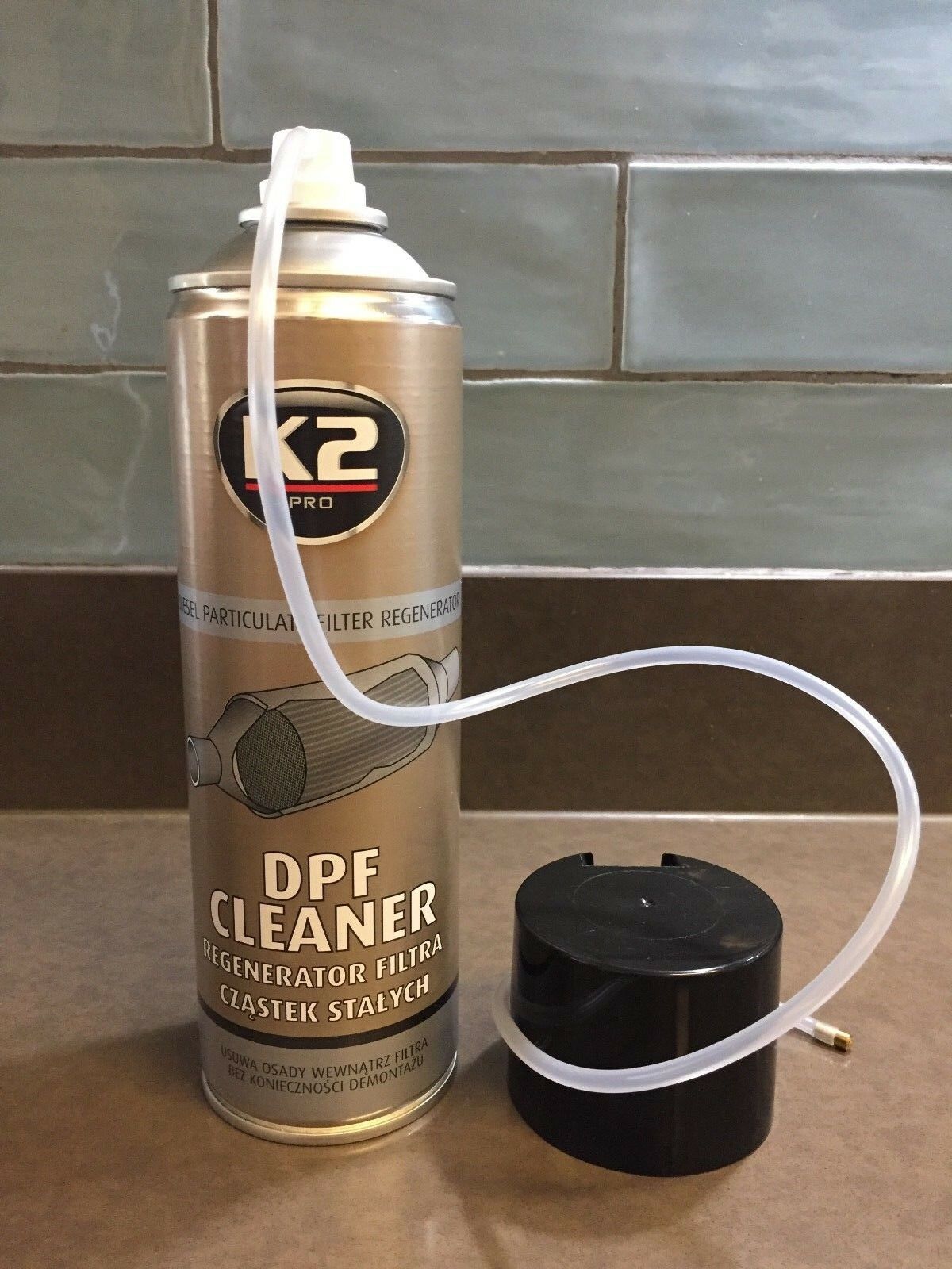 Diy cleaning of a diesel dpf filter
