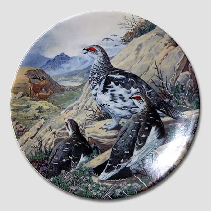 Plate no 4 in the series European Wild Birds , Royal Grafton Year