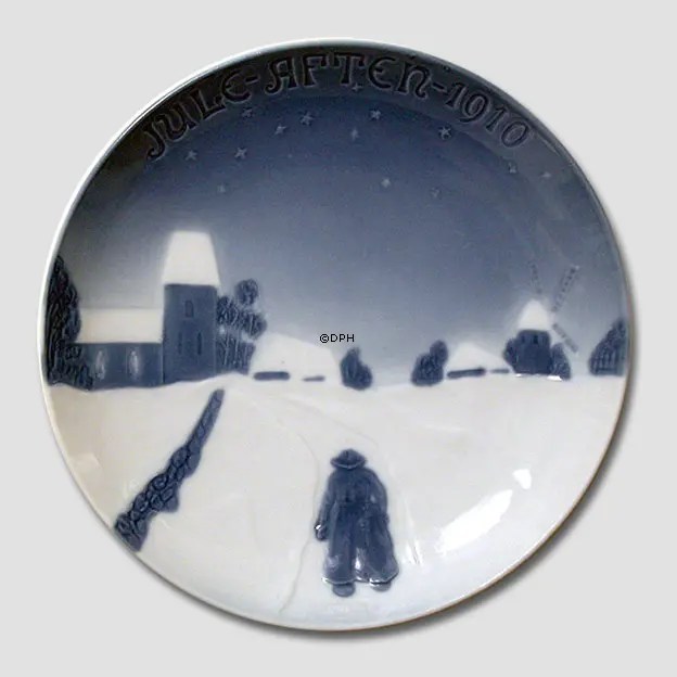 1910 Christmas plate Year 1910 No. dv1663 Alt. DV.1663 DPH Trading