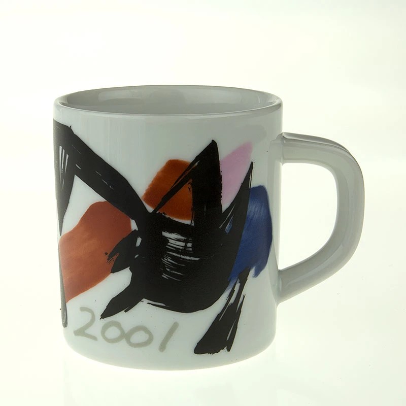2001 Annual Mug, small, Royal Copenhagen Year 2001 No. rkl2001 Alt. 1401495 DPH Trading