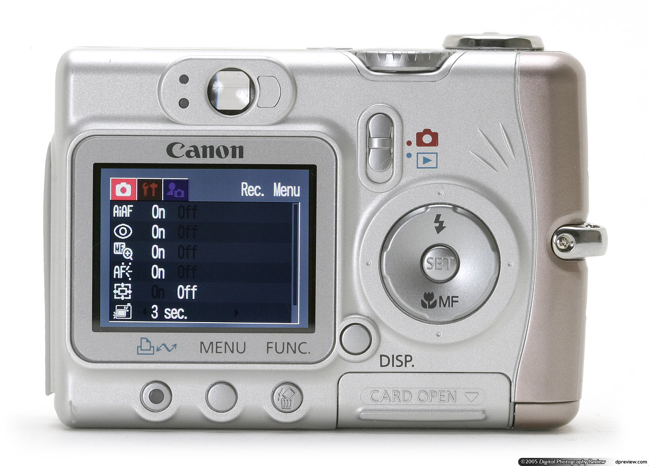 Canon PowerShot A510 Review Digital Photography Review