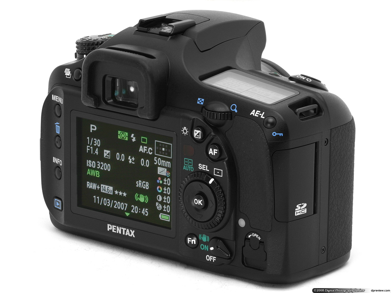 Pentax K20D Review Digital Photography Review