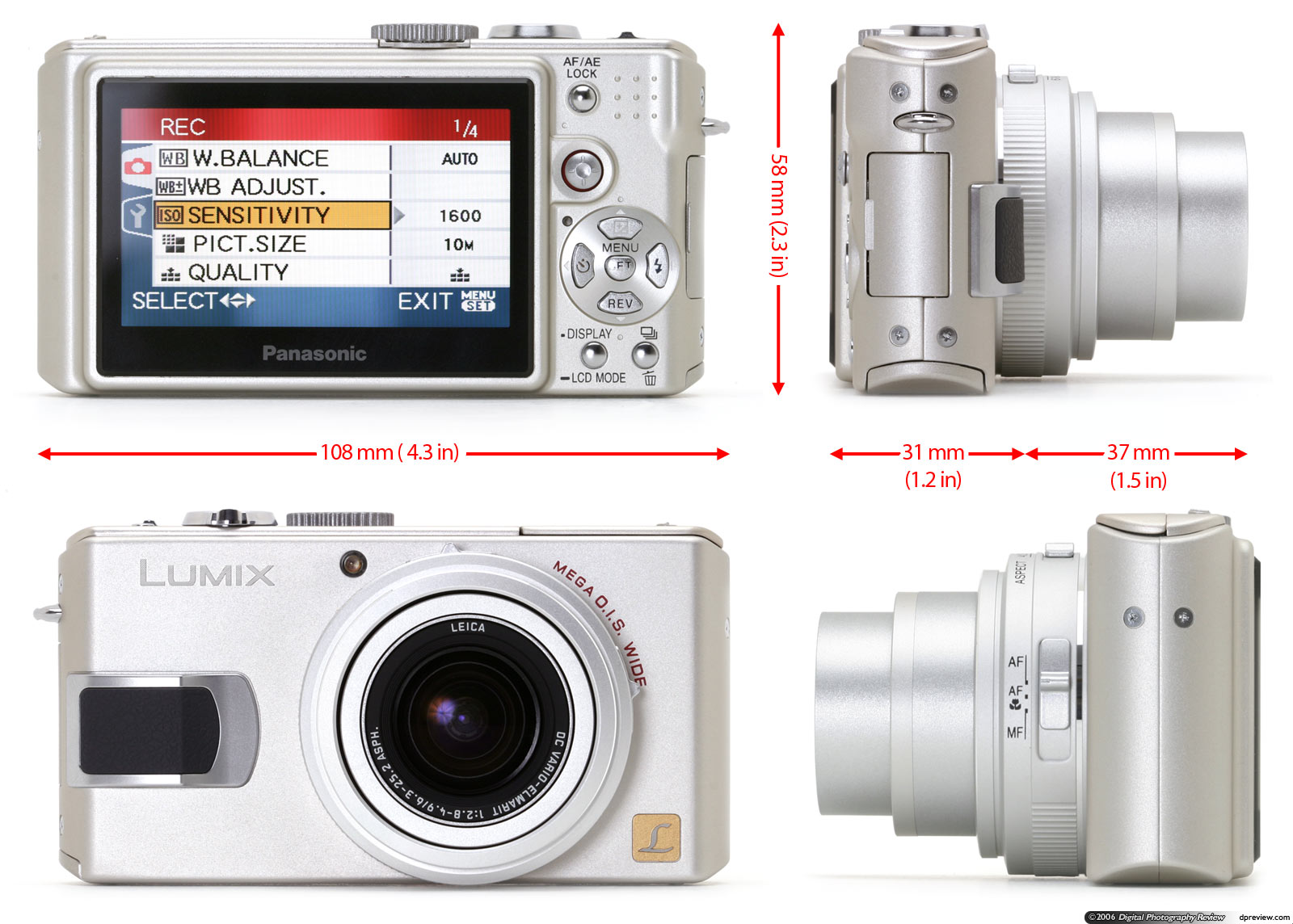 Panasonic Lumix DMC-LX2 Review: Digital Photography Review