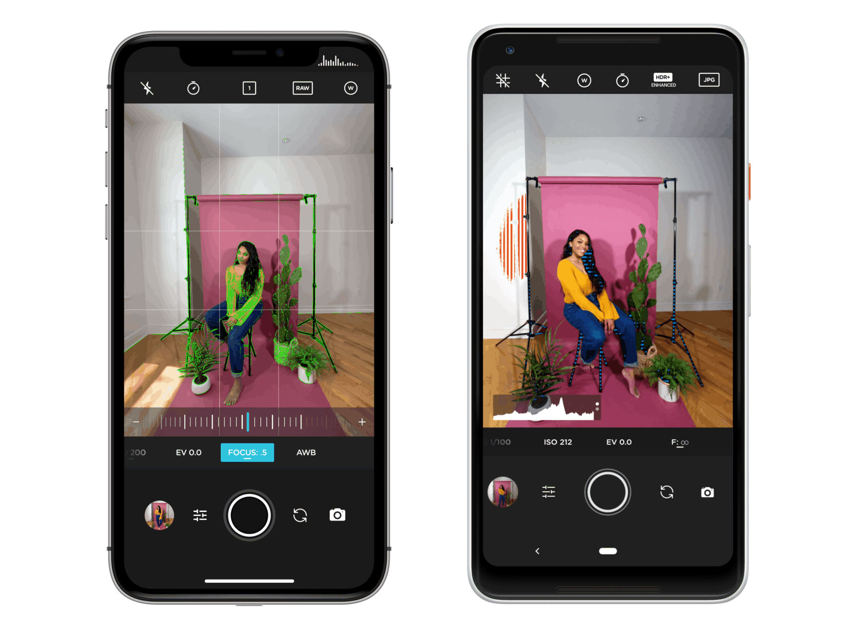 Moment Pro Camera app gets focus peaking, zebra striping and more