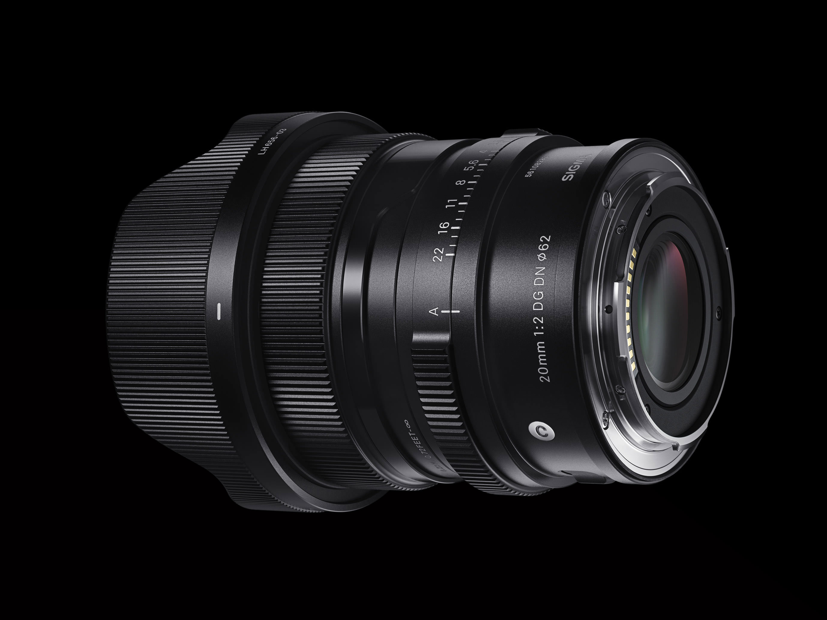 Sigma announces 699 20mm F2 DG DN lens for Emount, LMount camera