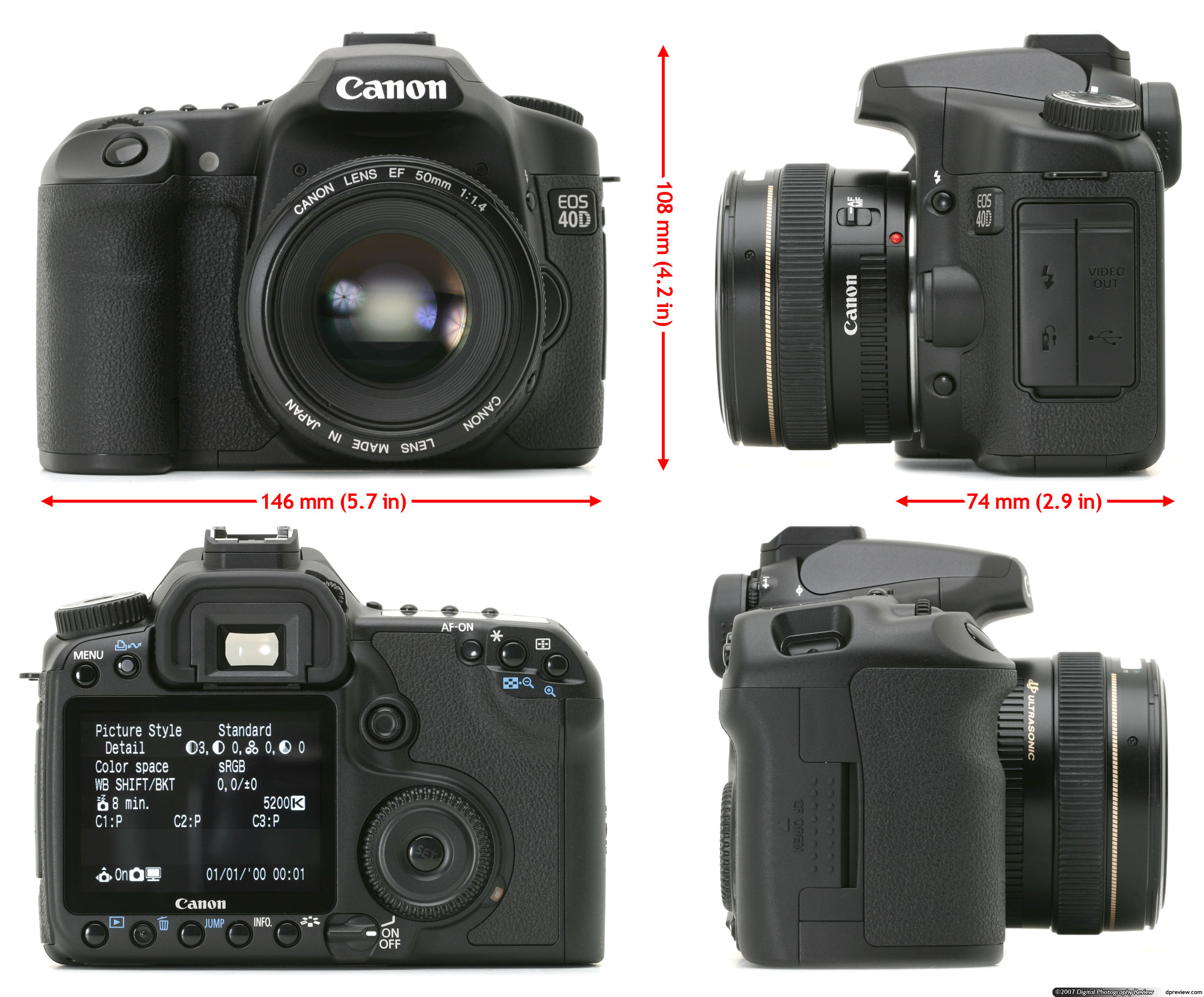Canon EOS 40D Review Digital Photography Review