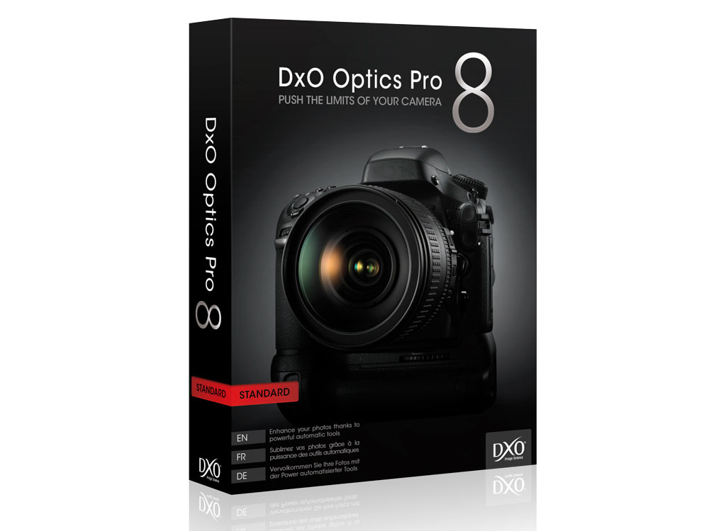 DxO Optics Pro 8.3.1 adds support for five recent cameras Digital